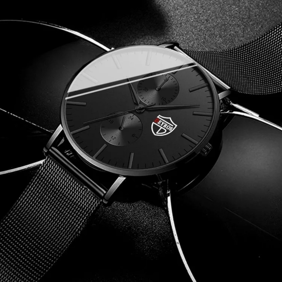 Black Quartz Watch - Picture 5 of 8